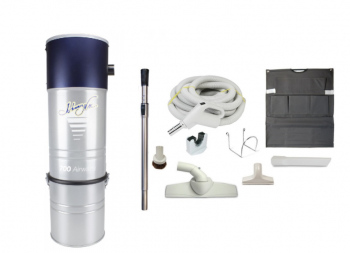 Johnny Vac JV700LS Deluxe Central Vacuum Package