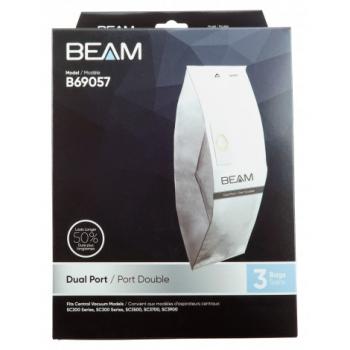 Beam 2 Holes Central Vacuum Bags Atlis 110057