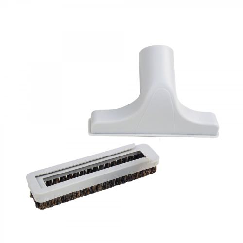Upholstery Brush with Removable Hair Strip for Vacuum Cleaners