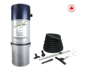 Johnny Vac JV600LS Central Vacuum Package with Basic Attachments