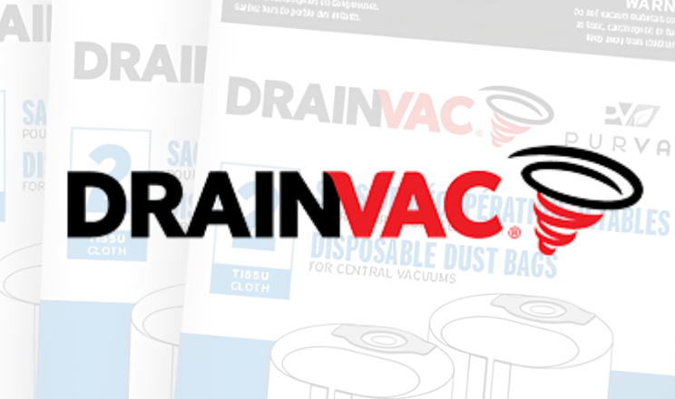 Vacuum Cleaner Bags for All Models and Brands Drainvac Vacuum Bags