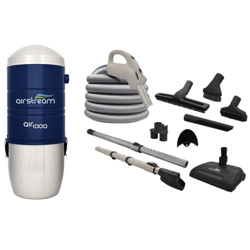Airstream Central Vacuum Systems Airstream Central Vac and Attachments Packages