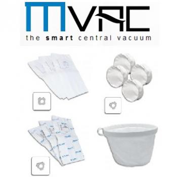 MVac Central Vacuum Systems Bags and Filters