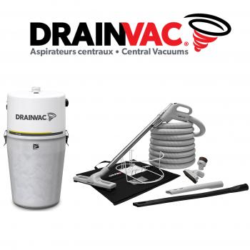 Drainvac Central Vacuums Drainvac Central Vacuum & Accessories Packages