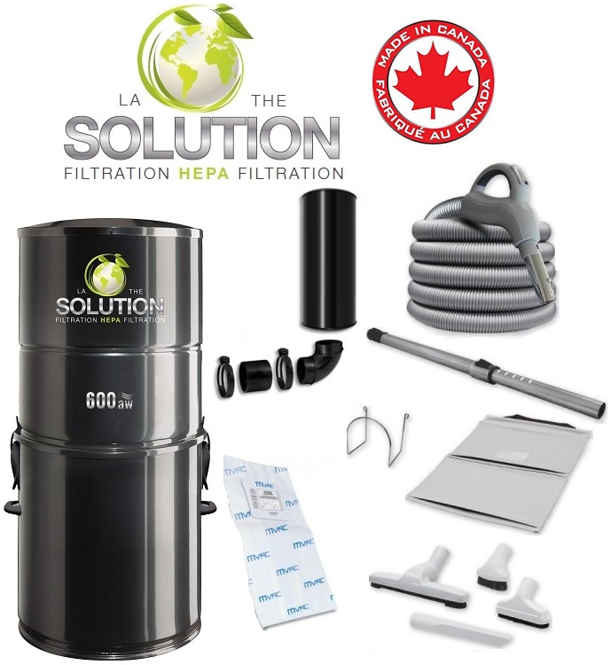 central vacuum solution 600 kit