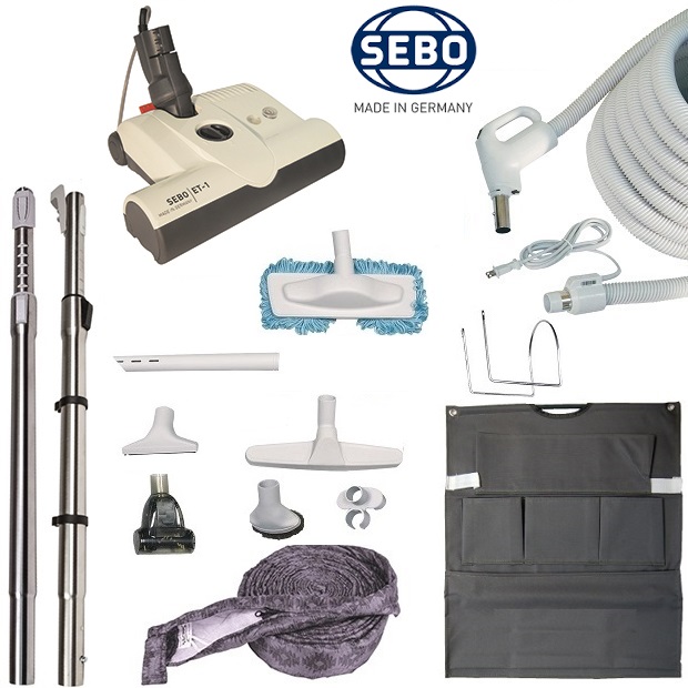 SEBO ET-1 central vacuum attachment kit