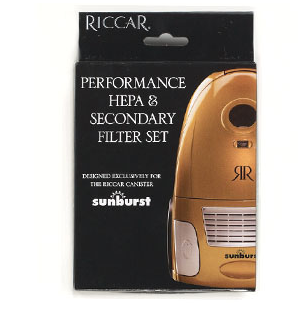 Riccar Sunburst Vacuum Cleaner HEPA Filter Kit RF14