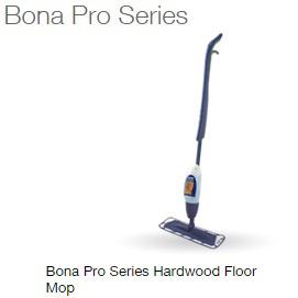 Bona Professional Series Hardwood Floor Mop Including Cleaner Cartridge