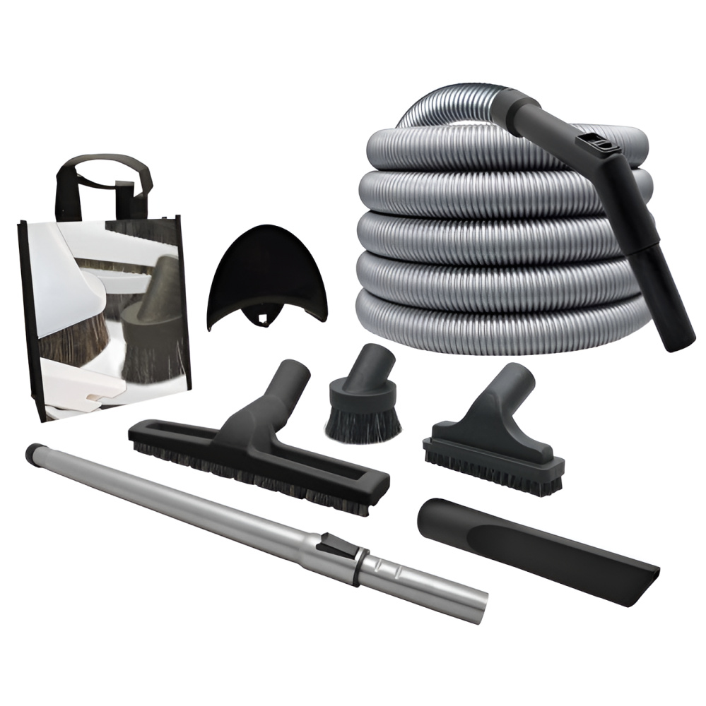 Central Vacuum Basic Accessories and Attachments Kit