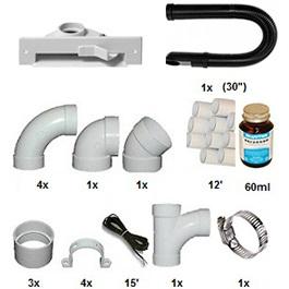 VacPan Sweep Inlet Complete Installation Kit 