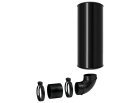 Central Vacuum Muffler Kit with Fittings for CycloVac MVac and