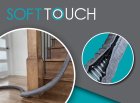 SoftTouch Central Vacuum Hose Cover with Zipper Grey