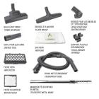 Johnny Vac Silenzio Canister Vacuum Cleaner 