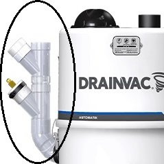 Drainvac Automatik DV2A310-CB Central Vacuum With Decanter
