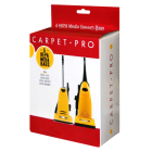 Carpet Pro CPH-6 Vacuum Bags HEPA