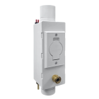 Vacuum Inlet Valve and Water Tap Connection Built-In Casing