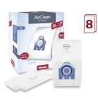 Miele AirClean Type GN XL Pack Vacuum Bags (8 bags+