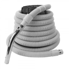 Basic Central Vacuum Hose with Metal Handle 30'