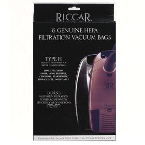 Riccar Type H HEPA Vacuum Cleaner Bags RC19-6