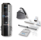 MVac M80 Central Vacuum Package with Deluxe Attachments 