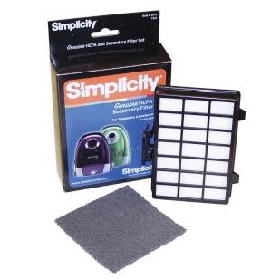 Simplicity Jack Vacuum Cleaner SF14 HEPA Filter Kit