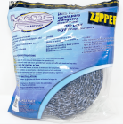 VacSoc Central Vacuum Hose Cover with Zipper Periwinkle Clamshell