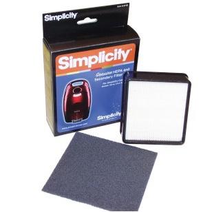 Simplicity Verve & Jessie Vacuum Cleaner HEPA Filter Kit