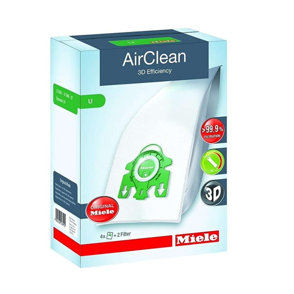 Miele Vacuum Cleaner Bags AirClean Type U 